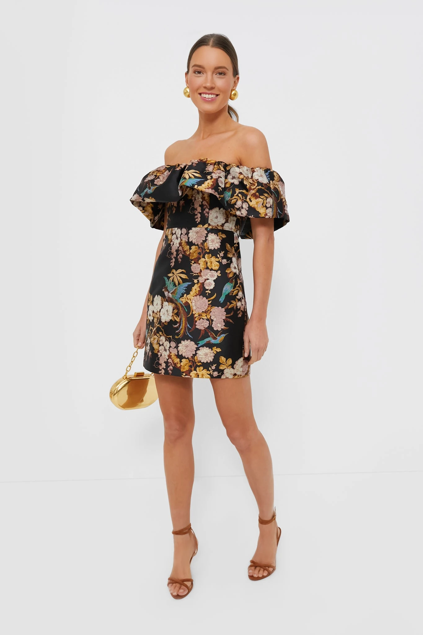 Black Birds Of Paradise Vera Dress - Image 2