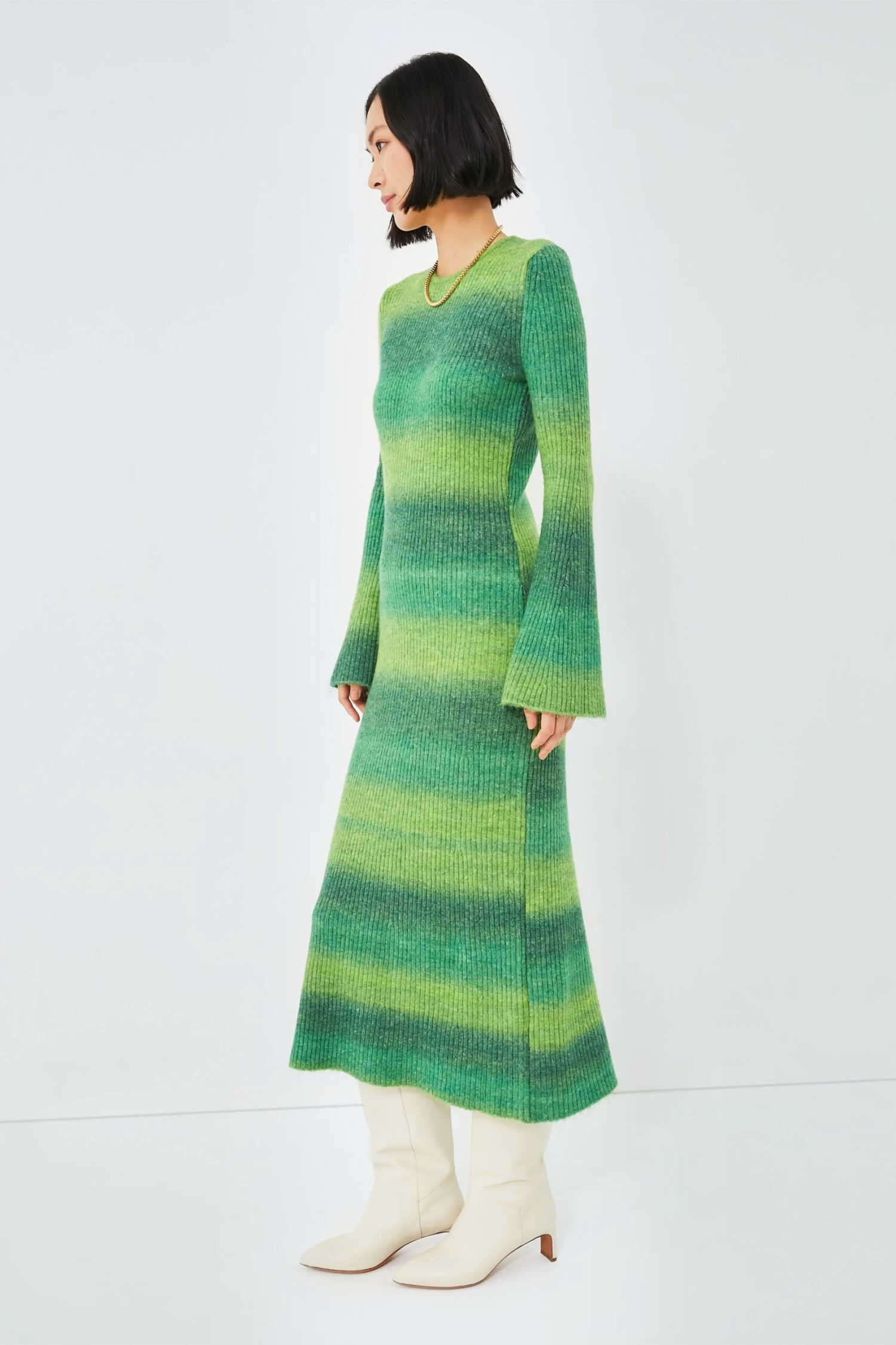 Simon Miller Gummy Green Multi Axon Dress - Image 3