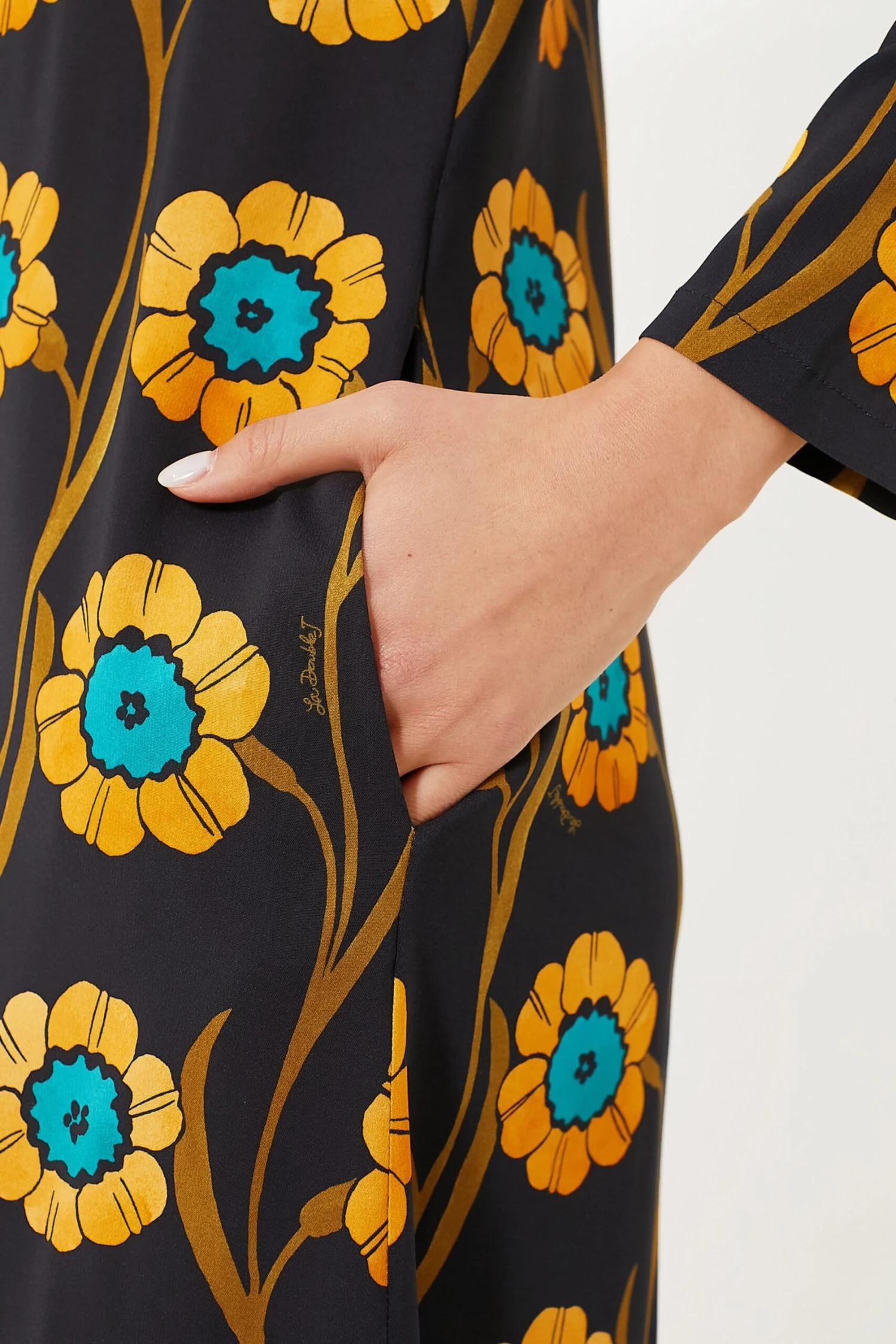 Daisychain Long Sleeve Swing Dress - Image 6