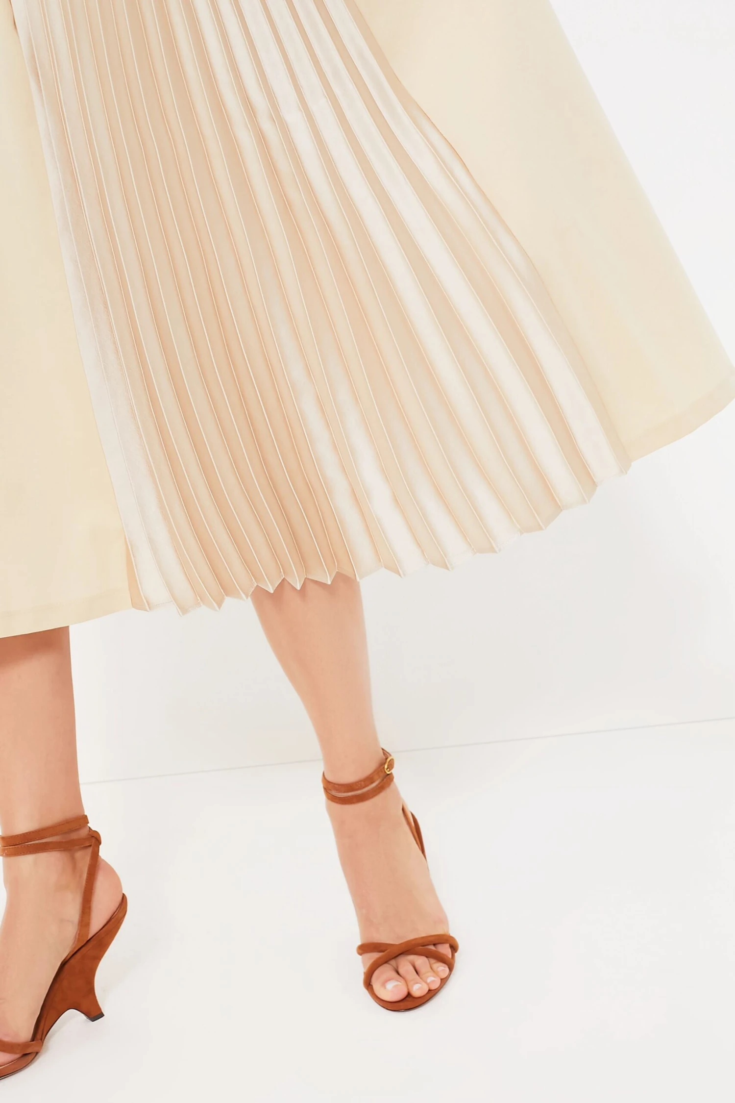 Weekend Max Mara Sand Gessy Dress - Image 6