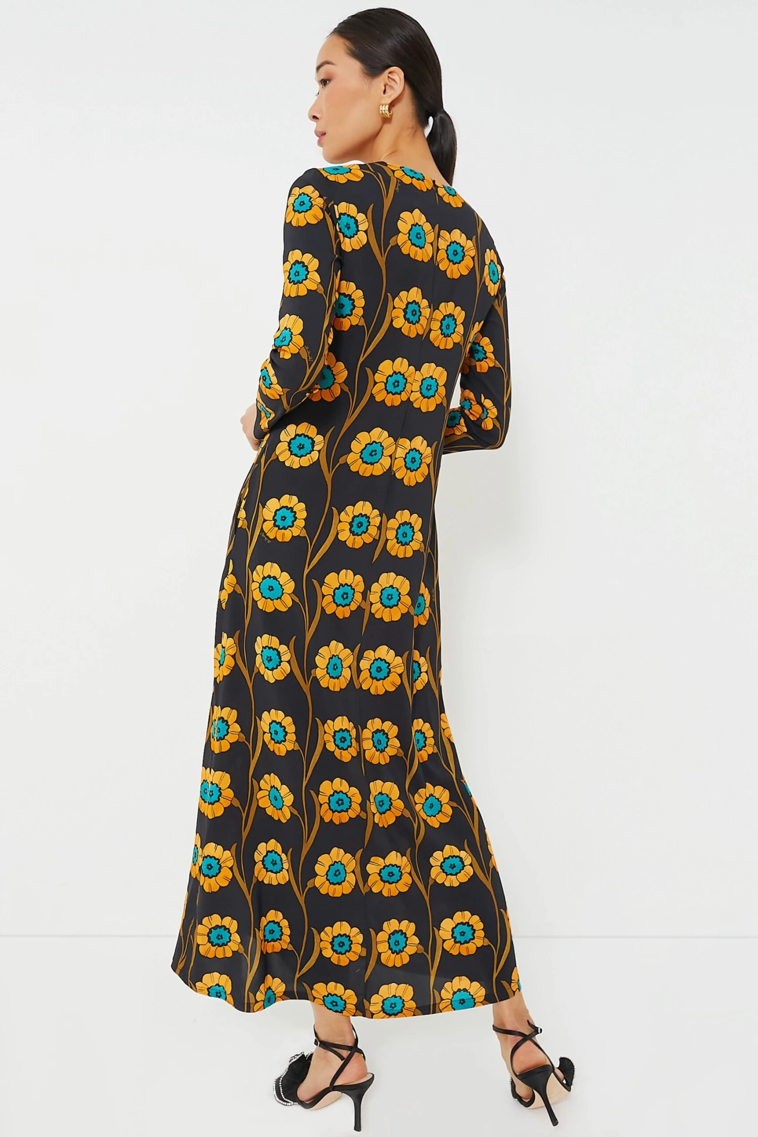 Daisychain Long Sleeve Swing Dress - Image 4