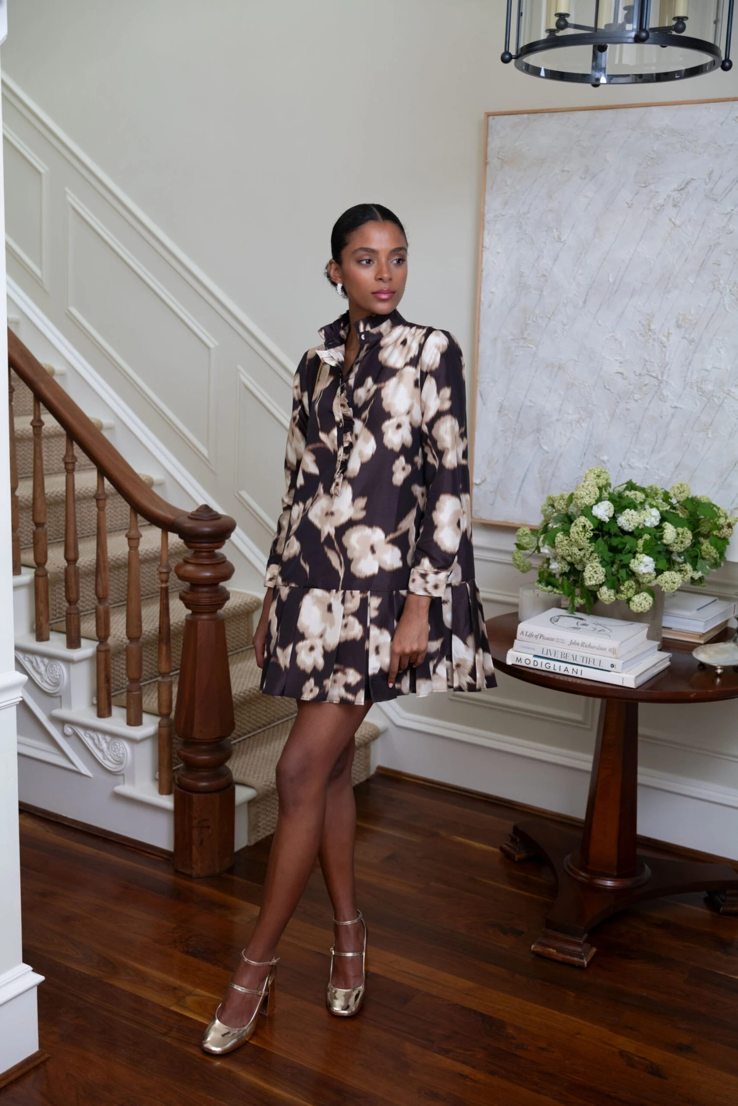 Dappled Hollyhock Tate Dress - Image 8