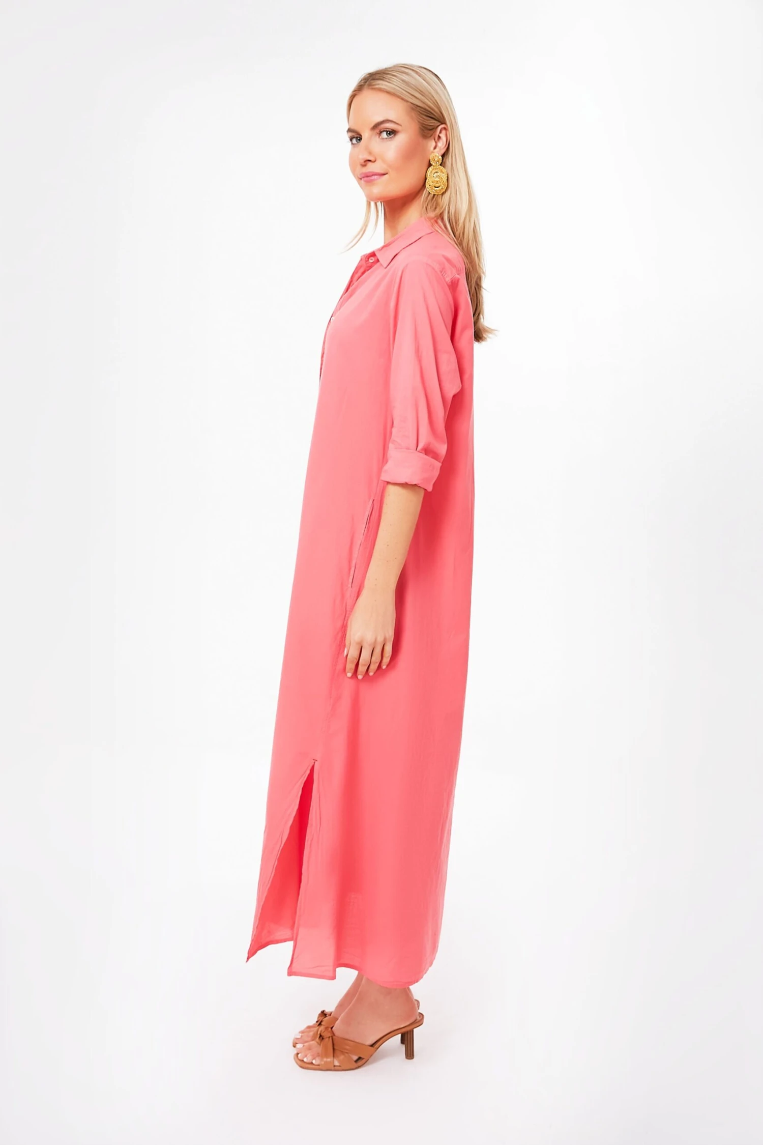 Coral Glow Boden Dress - Image 3