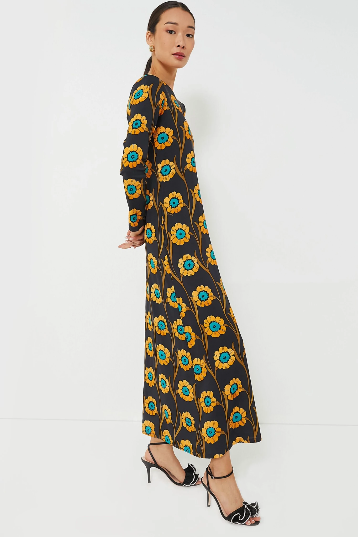 Daisychain Long Sleeve Swing Dress - Image 3