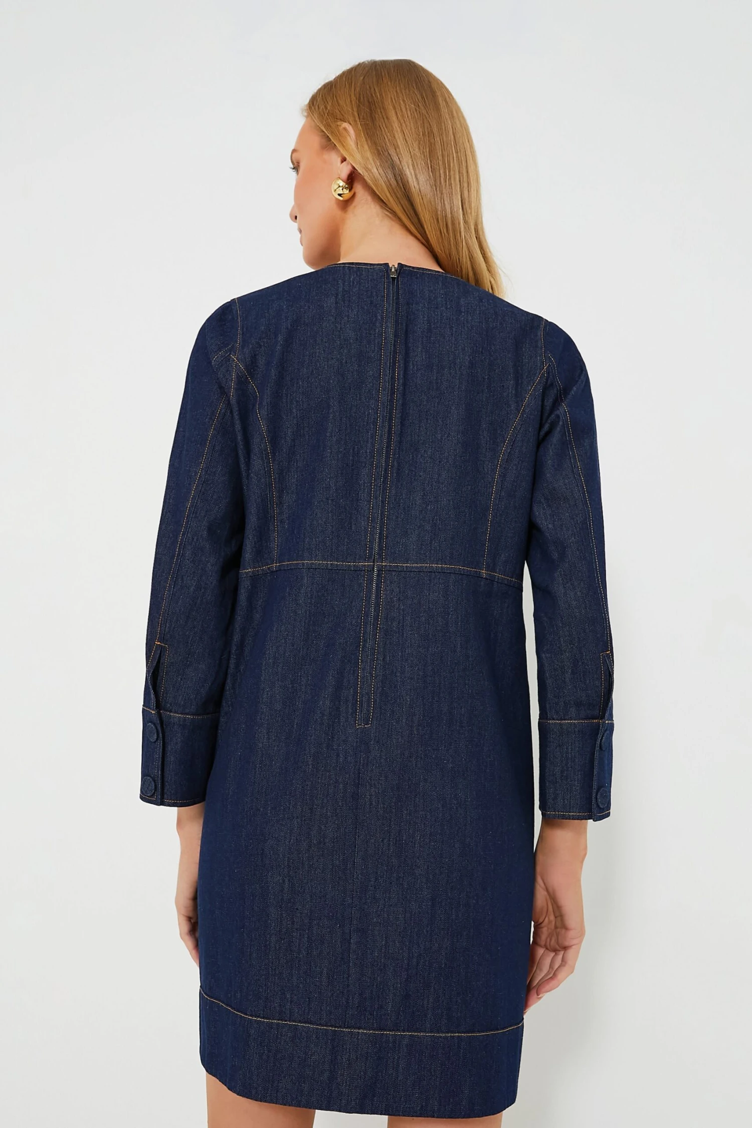 Denim Tallulah Dress - Image 4