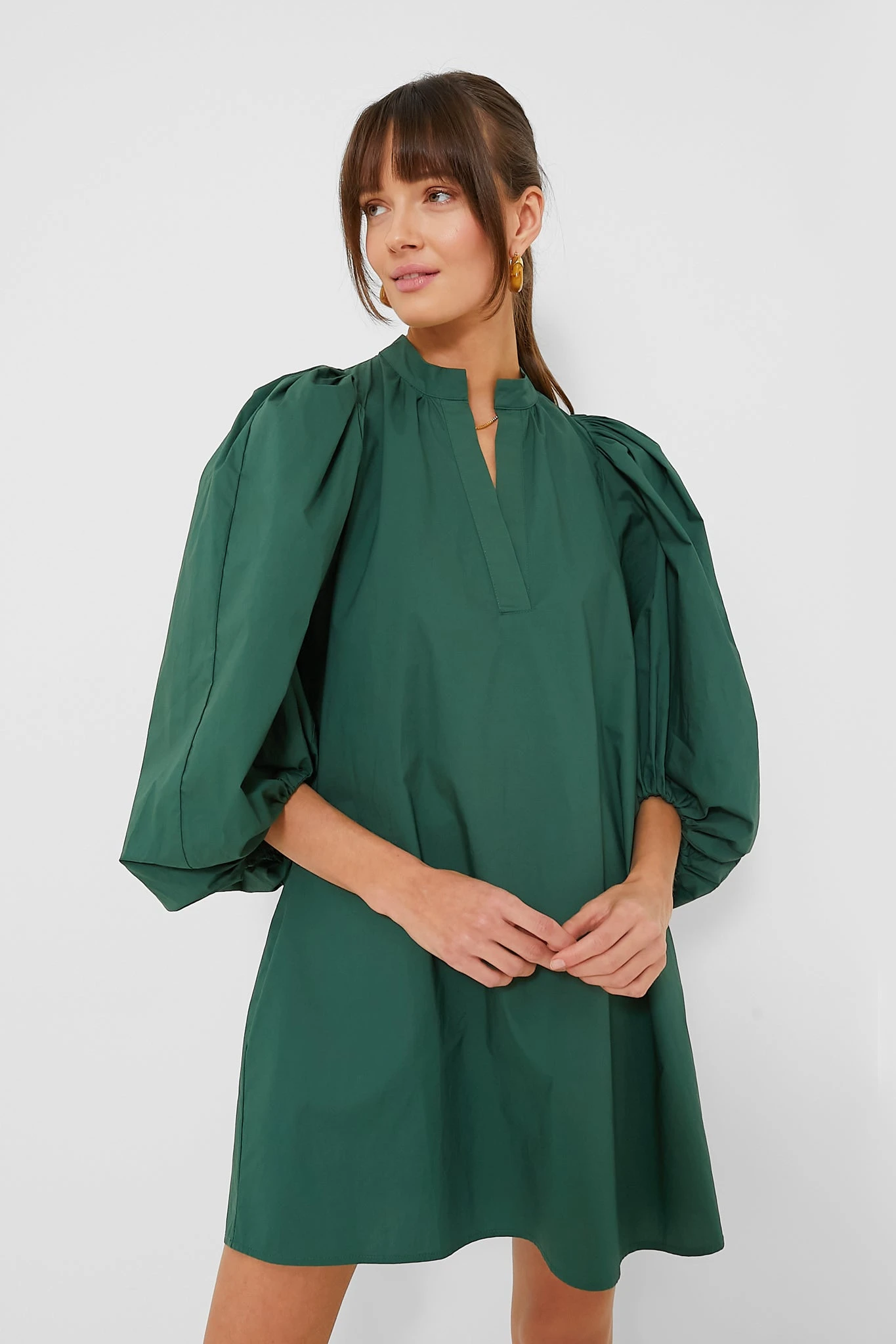 Emerald Green Astrid Dress - Image 2
