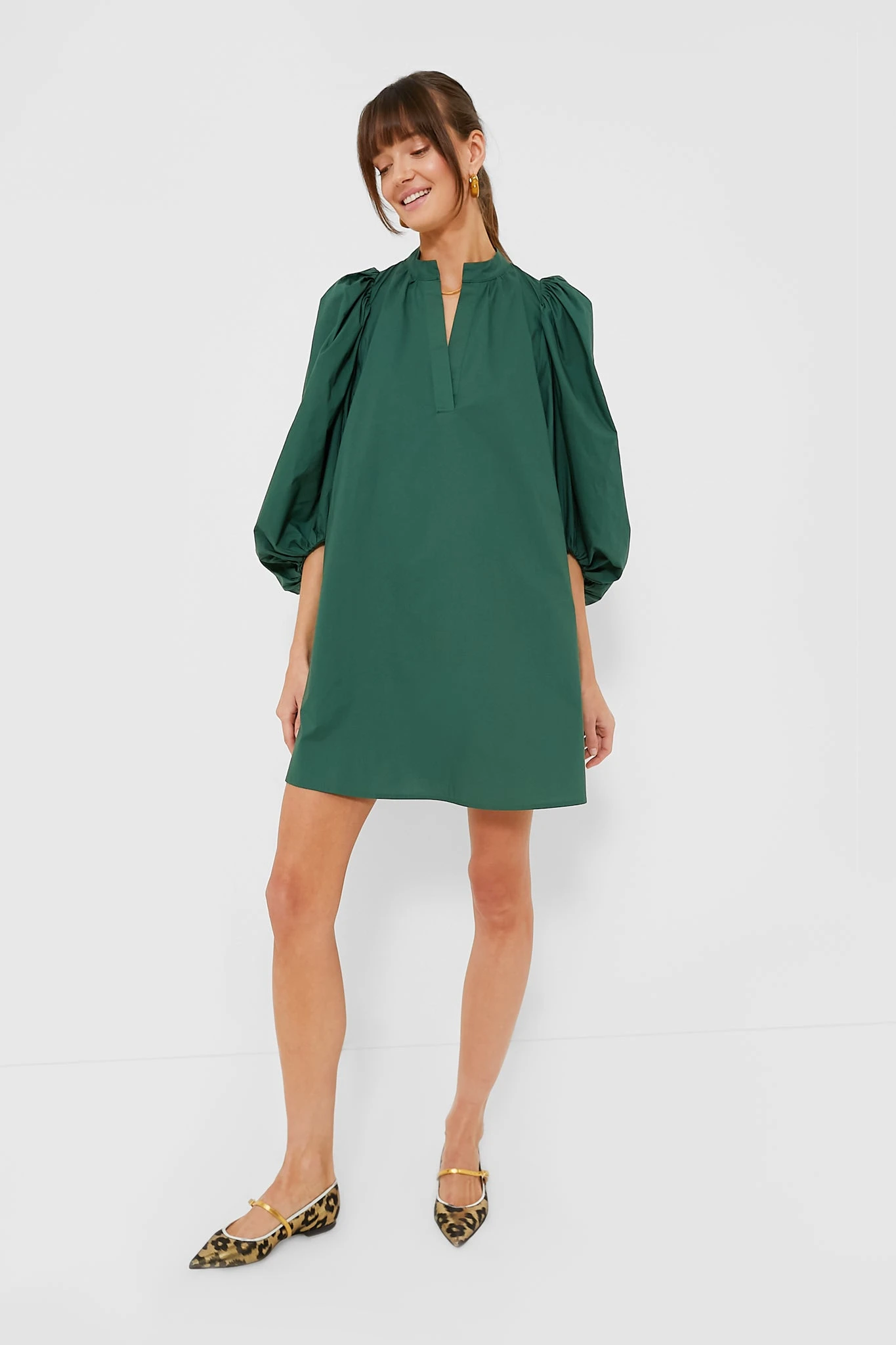 Emerald Green Astrid Dress - Image 6