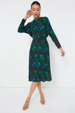 Serpentine Vines Bex Dress