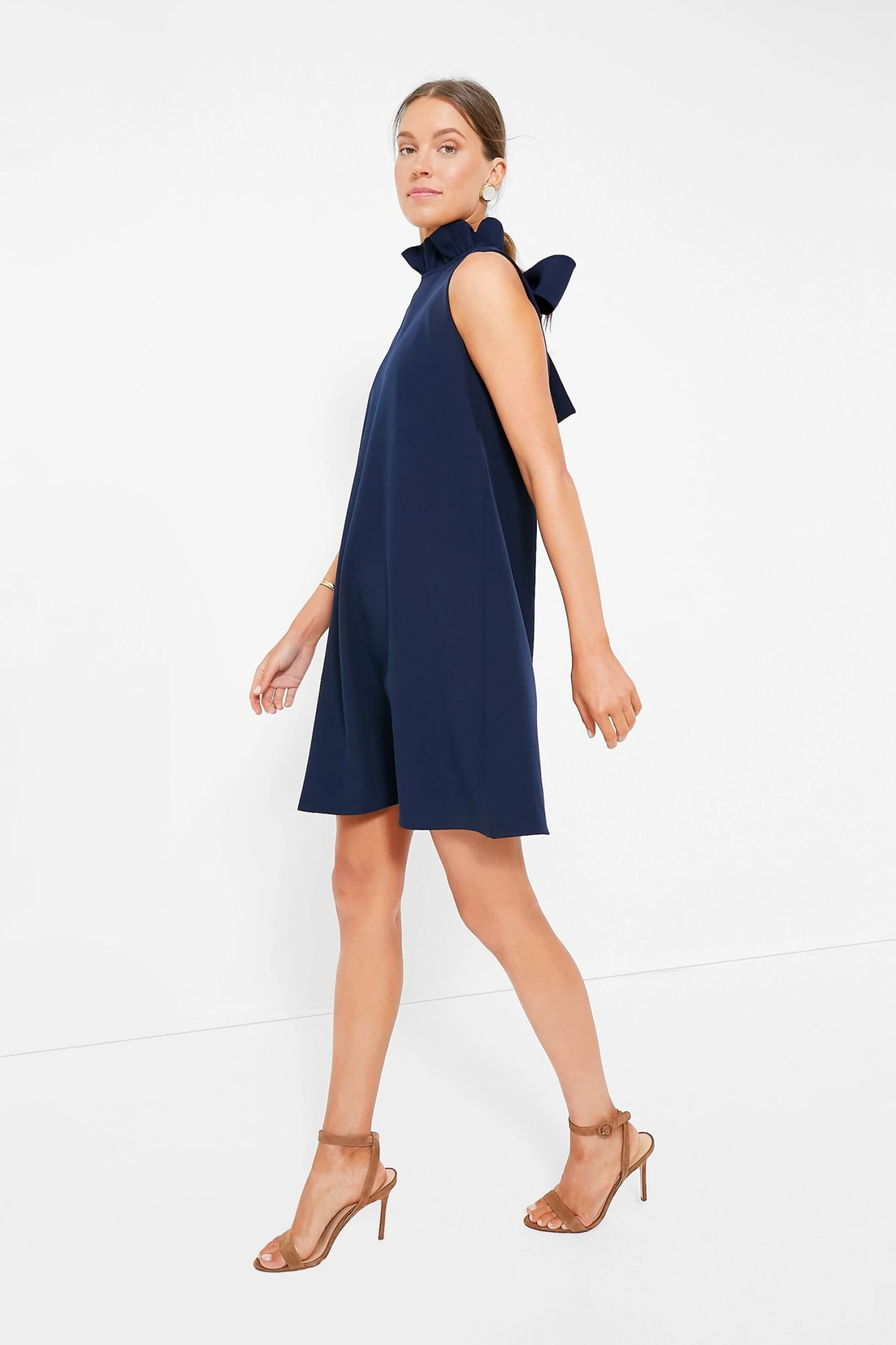 Navy Blythe Dress - Image 6
