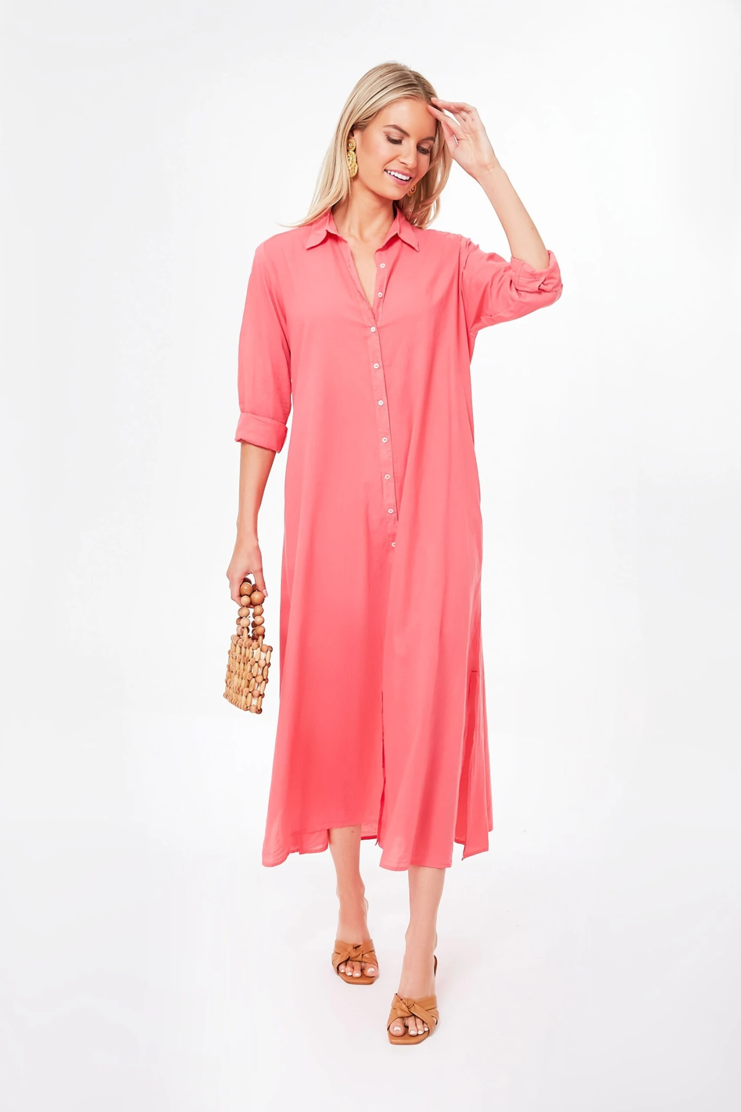 Coral Glow Boden Dress - Image 2