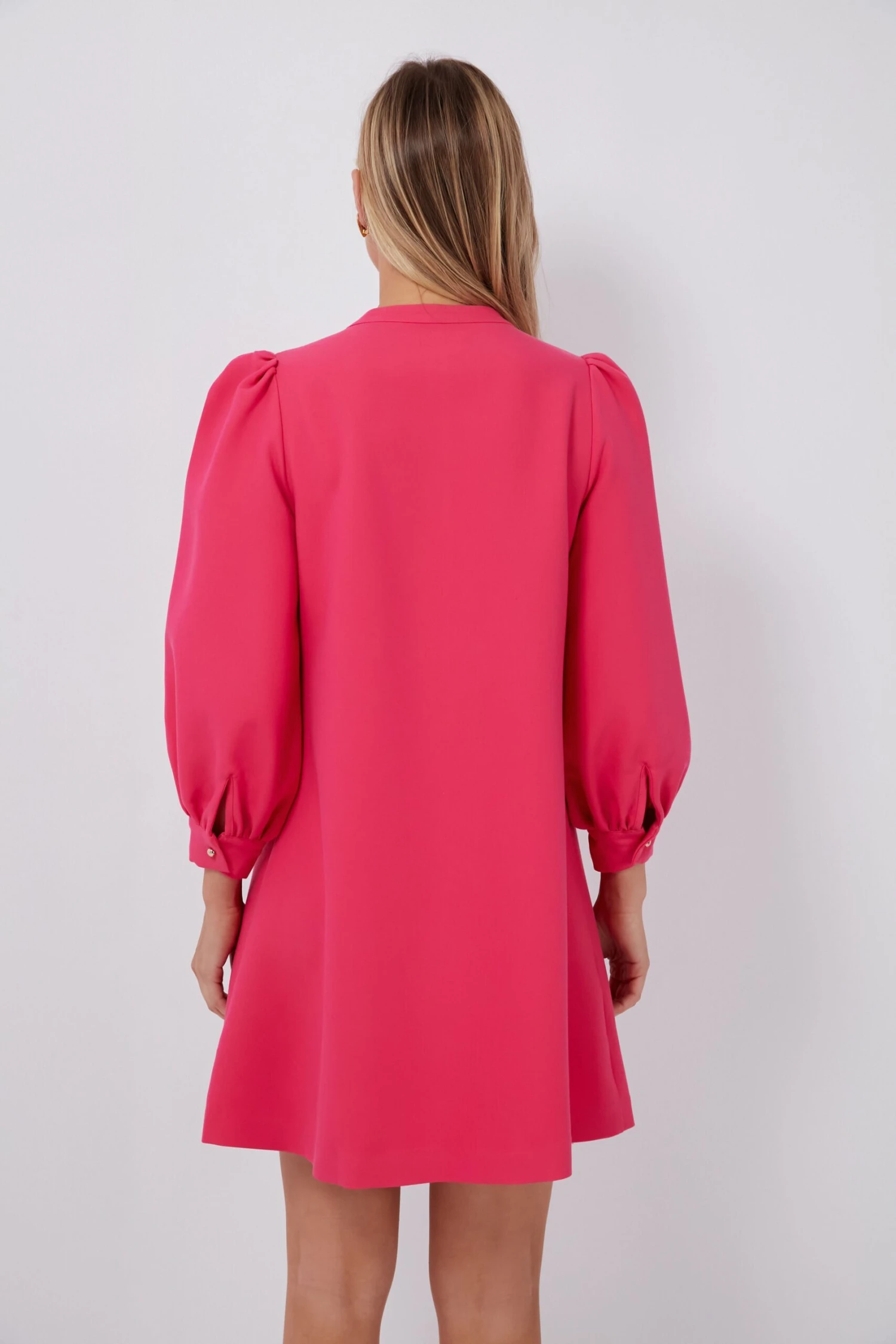 Cerise Pink Samantha Mini Dress - Image 4