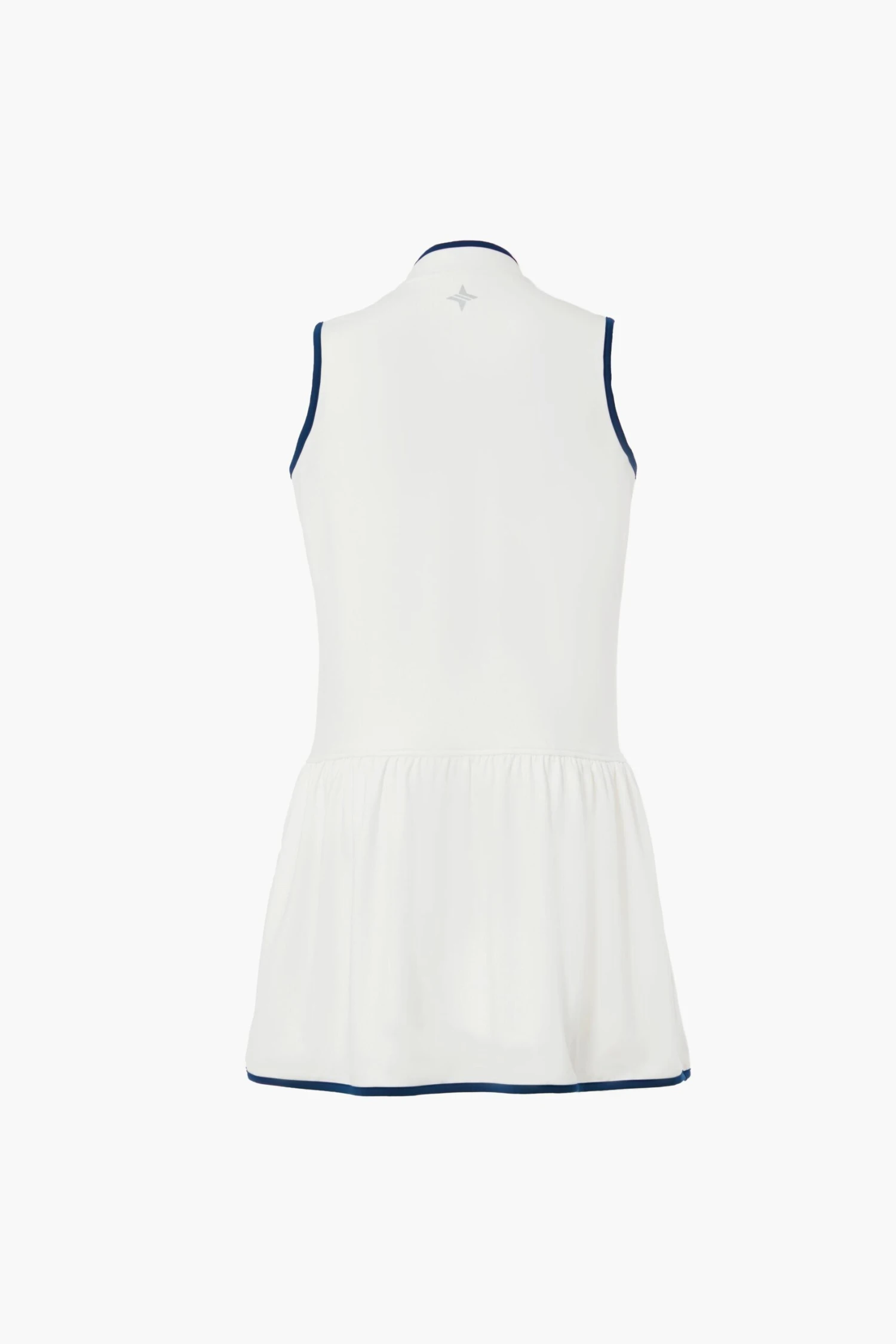 White And Navy Emma Tennis Dress - Image 9