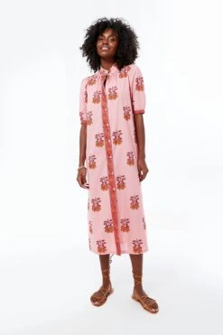Pink Punch Remi Peony Dress