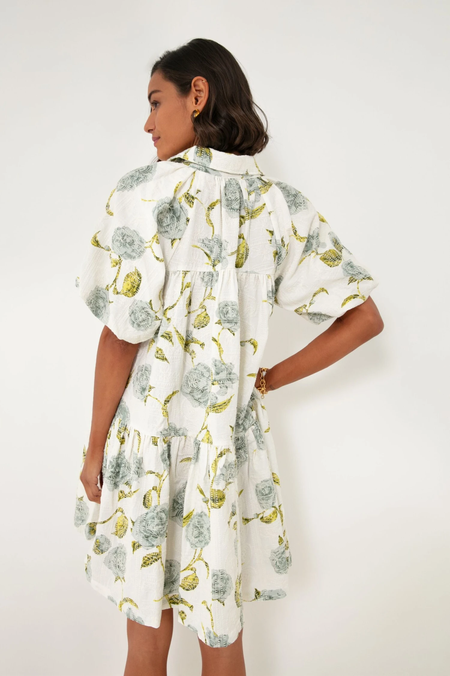 Sage Blue Jayla Shirt Dress - Image 5